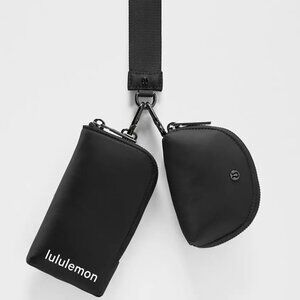 NWT Lululemon Dual Pouch Wristlet Wallet